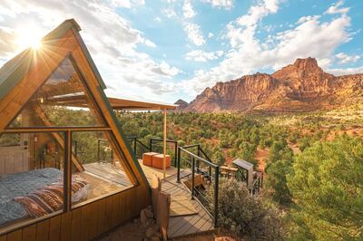 Zion EcoCabin, Utah, US. Photo: Airbnb