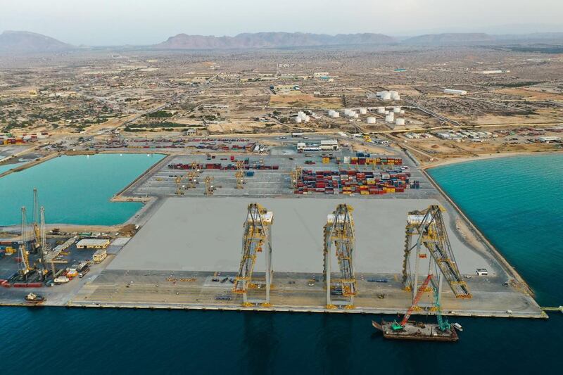 Berbera Port container terminal. Photo: DP World