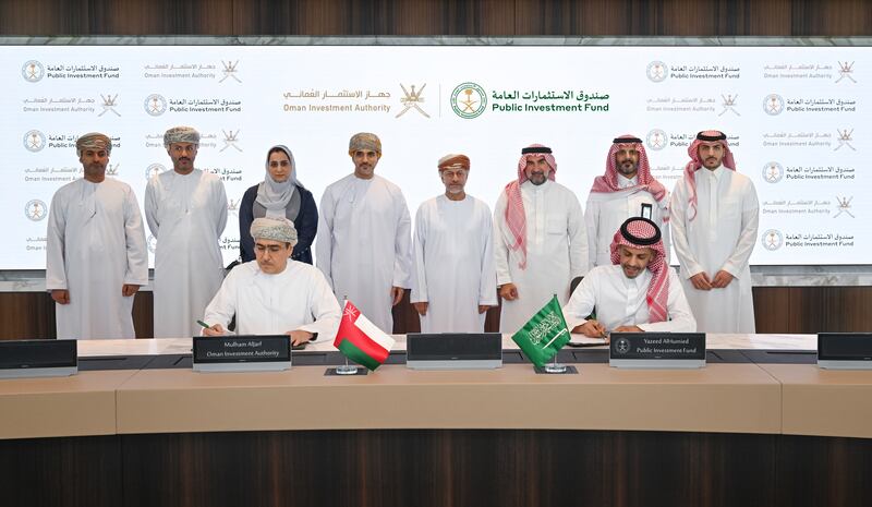 The PIF and OIA pact aims to expand investment in Oman's rapidly growing economy. Photo: PIF