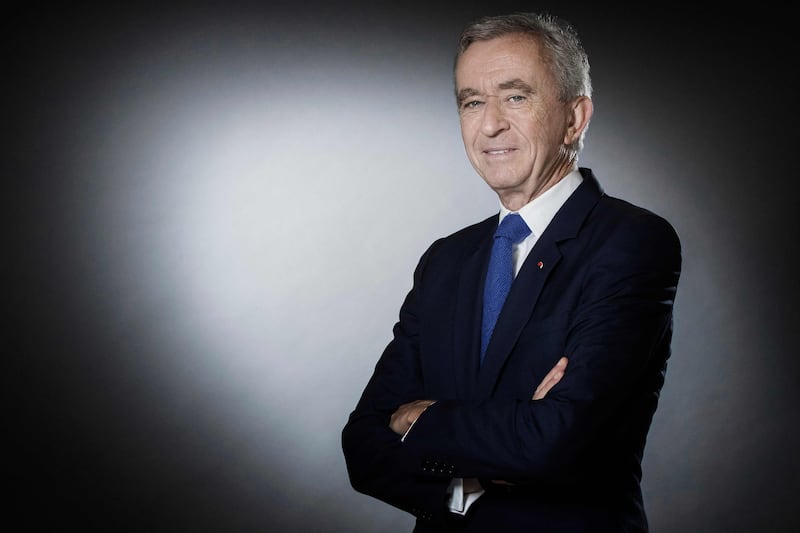 LVMH chairman Bernard Arnault ended 2022 as the world's richest person with a net worth of $162 billion, according to the Bloomberg Billionaires Index. AFP