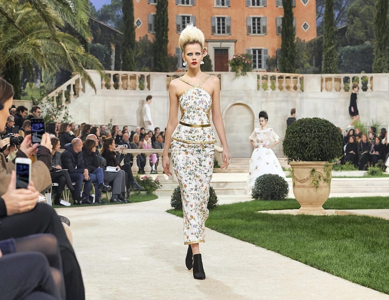Chanel haute couture spring/summer 2019, look 36. Photo: Olivier Saillant 