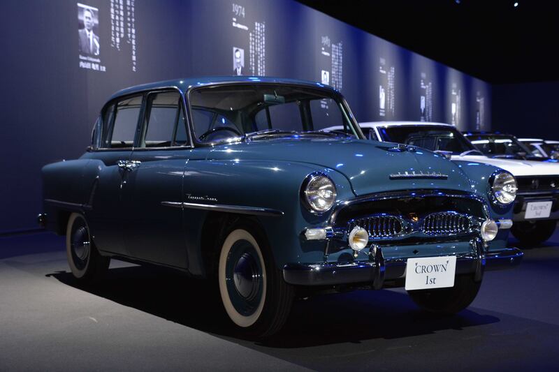 In order of their appearance, including this first model, here are 15 Toyota Crowns launched over the years. All photos: Toyota