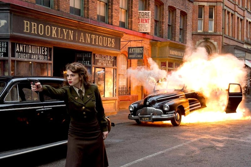 Hayley Atwell as Peggy Carter in Marvel's Agent Carter. Courtesy ABC