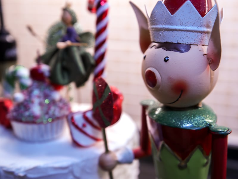 A quirky Santa's Elf figurine 