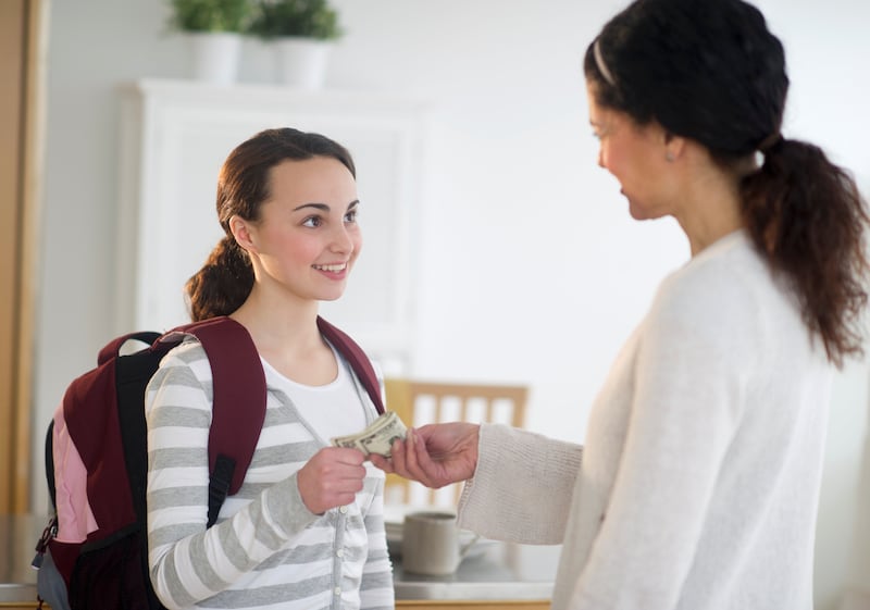 It makes sense to teach teens about handling money smartly. Getty