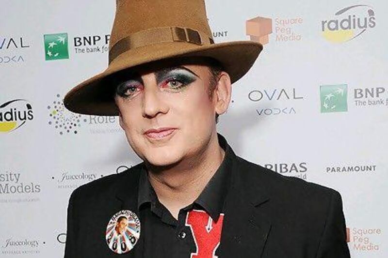 Boy George will DJ at Allure for F1. Stuart Wilson / Getty Images)