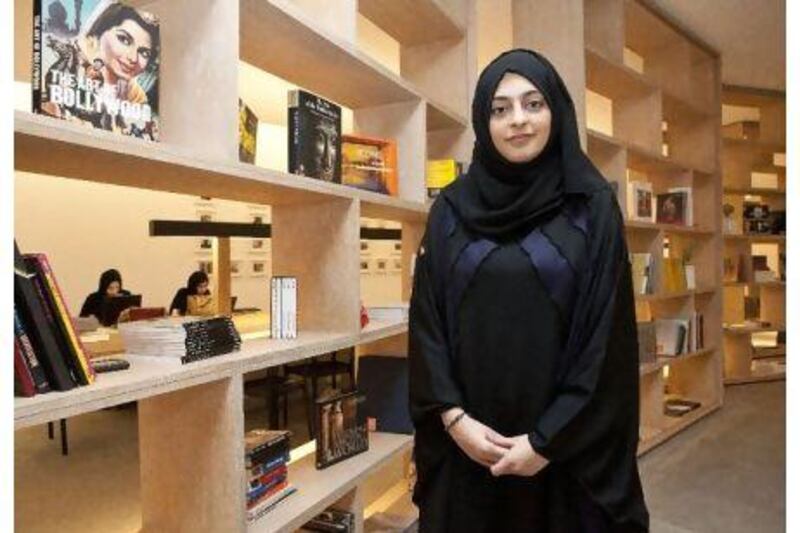 Fatma Al Bannai, the founder of a writing group, has already donated four books to The Book Shelter.