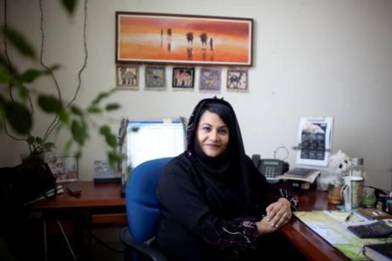 ABU DHABI 17 JUNE 2010: Shoula Al Masoud who has chosen education over marriage.

Lauren Lancaster /The National 