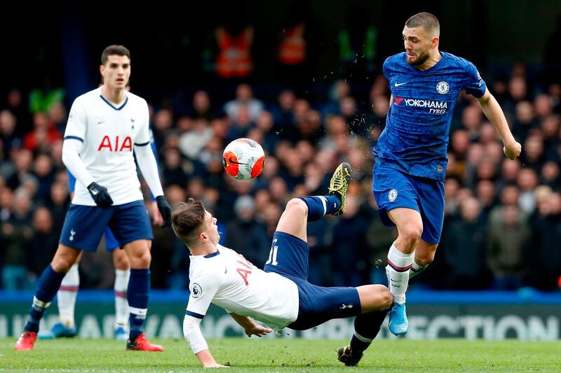 Centre midfield: Mateo Kovacic (Chelsea) – Ran the midfield against Tottenham in a dominant display and ensured that Chelsea did not miss the injured N’Golo Kante. AFP
