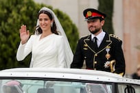 From engagement to baby news, timeline of Prince Hussein and Princess Rajwa's relationship
