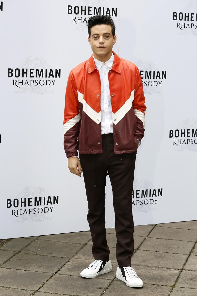 ROME, ITALY - SEPTEMBER 18:  Actor Rami Malek attends a photocall for "Bohemian Rhapsody" at Hotel De Russie on September 18, 2018 in Rome, Italy.  (Photo by Ernesto Ruscio/Getty Images)