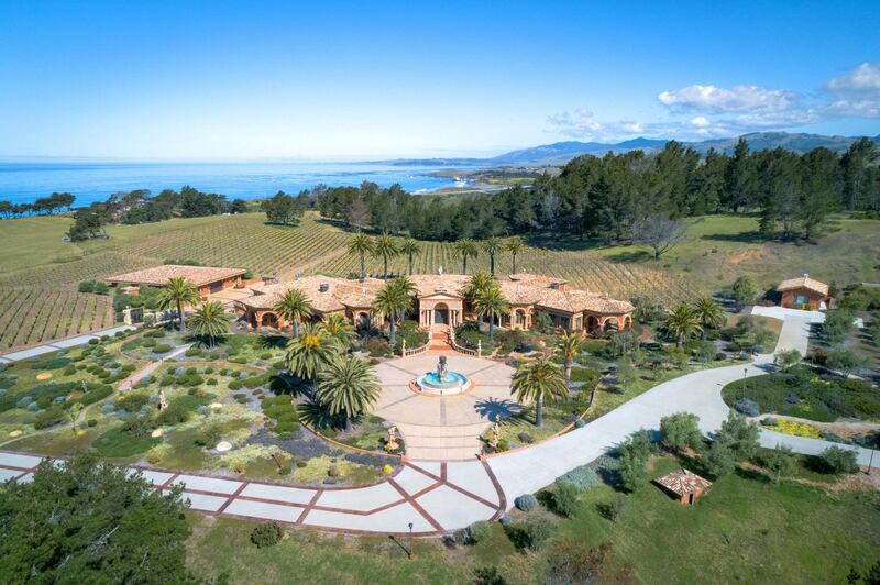 El Rancho Tajiguas in California. Photo: Concierge Auctions