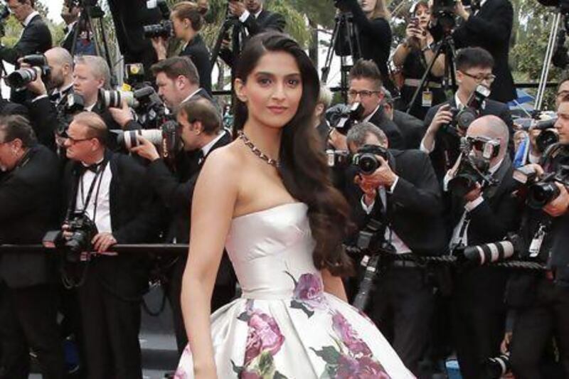 The actress Sonam Kapoor says she has not been approached for a Hollywood movie. AP photo
