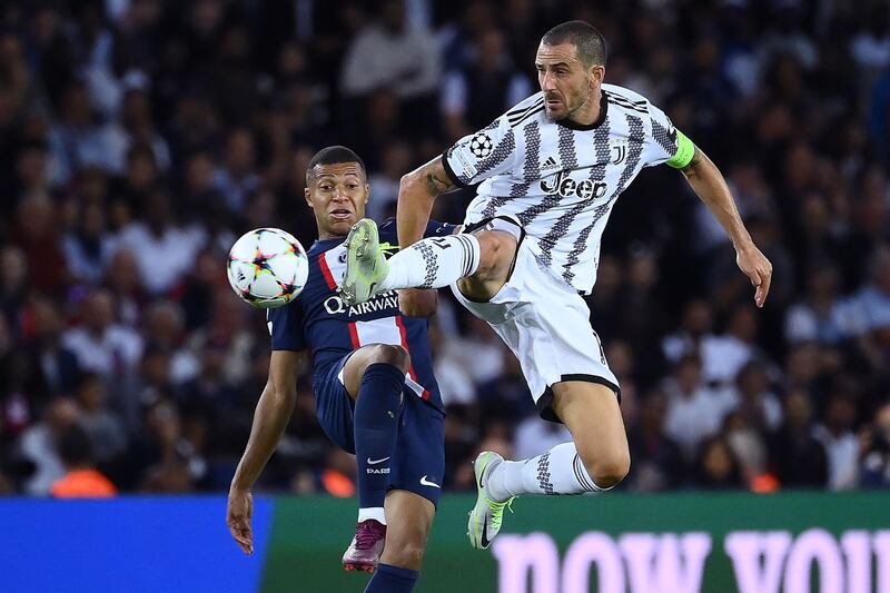 Leonardo Bonucci 5 – The Italian was typically well positioned to try and clear his lines, but he looked terrified any time either Mbappe or Neymar ran at pace towards him. AFP