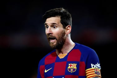 Lionel Messi has said Eric Abidal's comments 'give air to things which are not true'. EPA