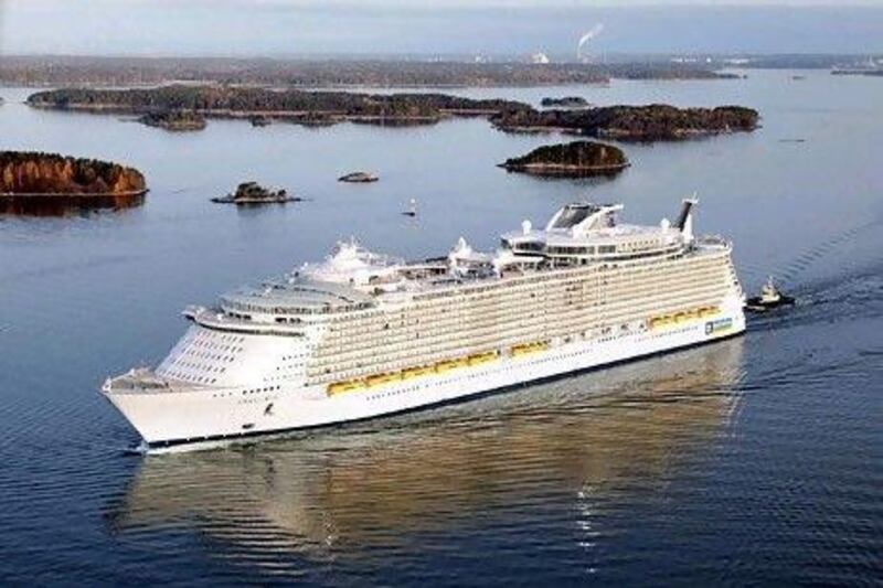 5. Oasis of the Seas was the first Oasis-class ship from Royal Caribbean. EPA