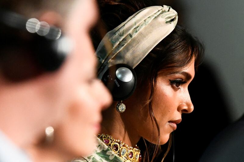 Jury member Deepika Padukone at the 75th Cannes Film Festival. Reuters