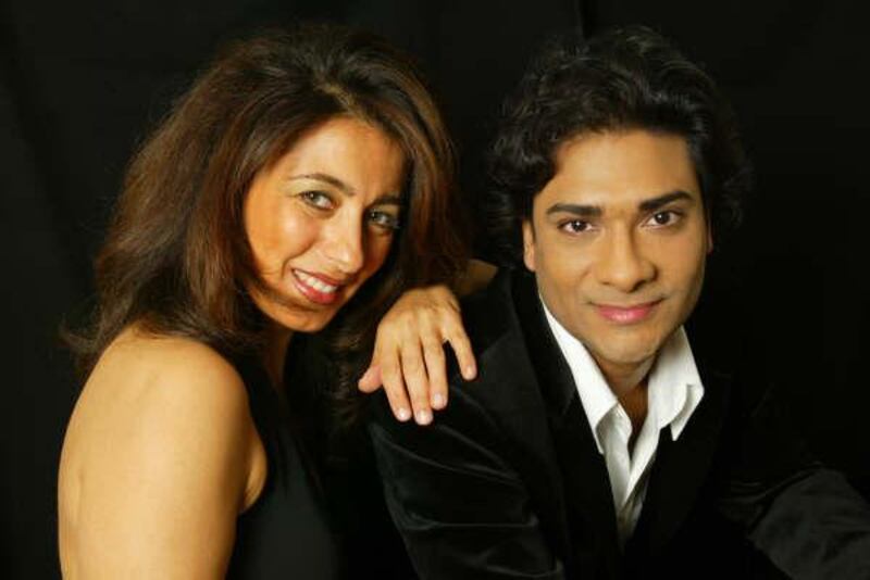 Amira Fouad and : Neil Latchman (L-R) will perform at Dubai Opera's Music in the Studio series. Courtesy: Dubai Opera