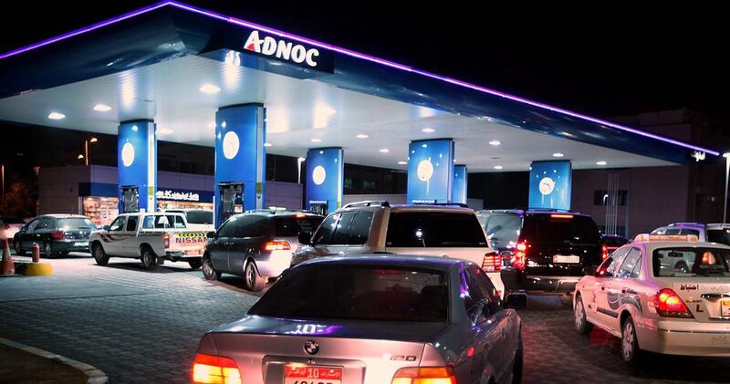 The minister said UAE petrol prices were heavily subsidised and the country had suffered losses of Dh38 billion the past 10 years. Delores Johnson / The National 