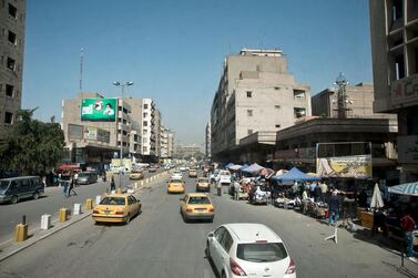 The explosion took place in Baghdad and wounded 13 people, the Iraqi Health Ministry said. Ali Arkady/Metrography