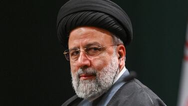 The late Iranian president, Ebrahim Raisi. AP