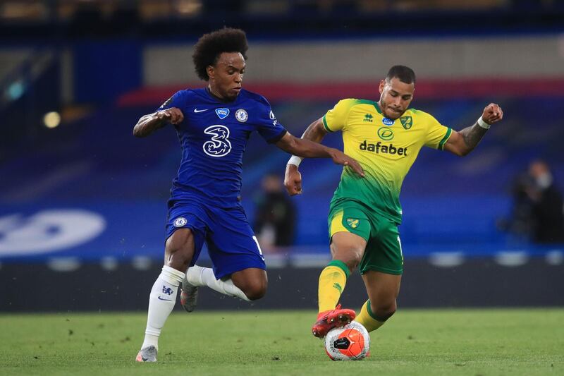 Willian - 6, Given the stellar run of performances the Brazilian has had lately, this counted as a quiet evening. AFP