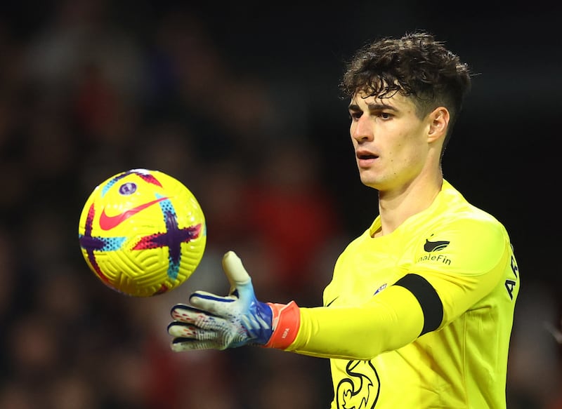 CHELSEA RATINGS: Kepa Arrizabalaga - 7, Made various good saves, especially the ones that denied Johnson, although he was given no chance by Aurier’s strike. Reuters