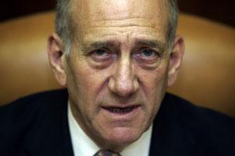 Mr Olmert was indicted for allegedly unlawfully accepting gifts from a Jewish-American businessman.