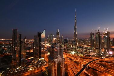 DUBAI, UNITED ARAB EMIRATES - FEBRUARY 06: A general view of Burj Khalifa on February 6, 2017 in Dubai, United Arab Emirates. (Photo by Tom Dulat/Getty Images)