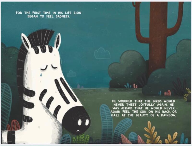 Ben Smith's book, A Zebra Named Zion, puts a spotlight on children’s mental health. Courtesy: Ben Smith