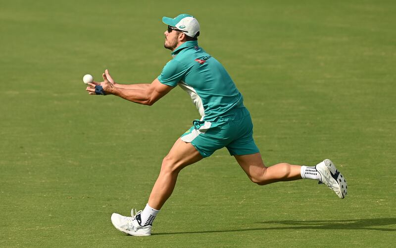 Australia trained for the ODI and T20 tour of Pakistan at Junction Oval in Melbourne. Getty