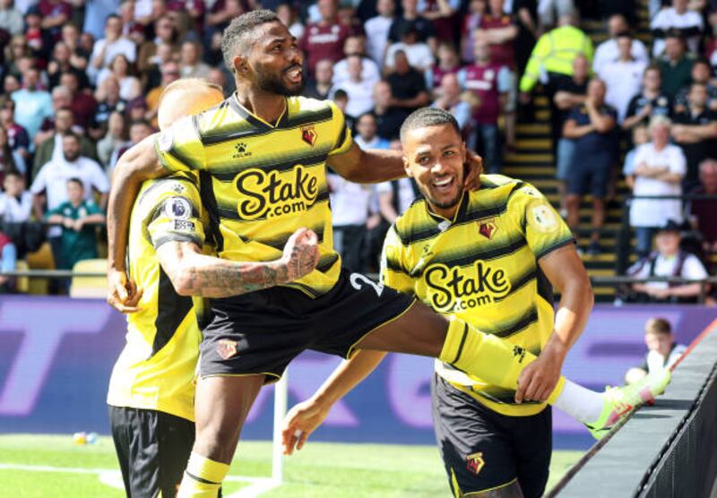 Centre forward: Emmanuel Dennis (Watford) – A brilliant debut. The Nigerian scored and helped run Aston Villa ragged as Watford surged into a 3-0 lead on their return to the division.