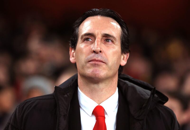 File photo dated 28-11-2019 of Arsenal manager Unai Emery. PA Photo. Issue date: Thursday July 23, 2020. Former Arsenal manager Unai Emery has been named as the new manager of Spanish side Villarreal. See PA story SOCCER Villarreal. Photo credit should read Adam Davy/PA Wire
