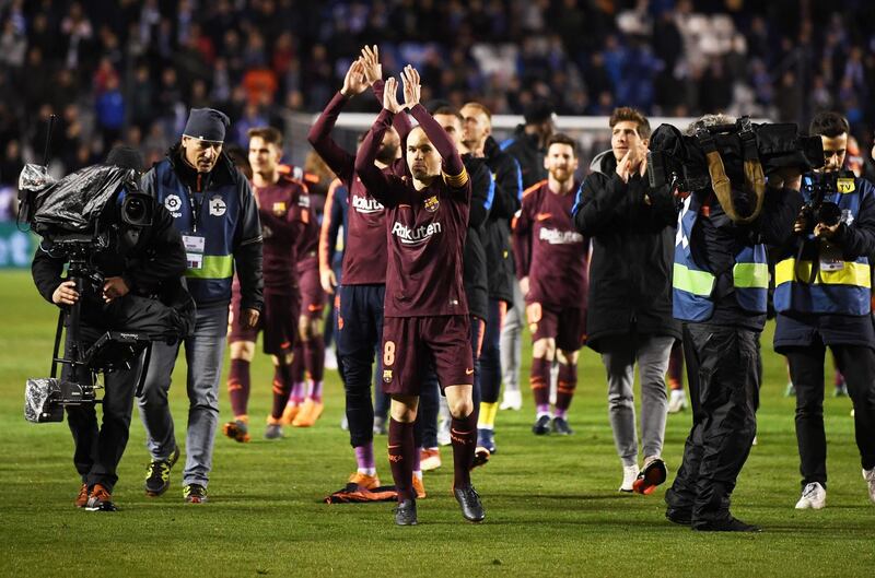 Andres Iniesta, a stalwart of Barcelona since he made his first-team debut aged 18 in 2002, has announced that this season will be his last with the team. David Ramos/Getty Images