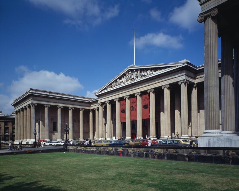 The exterior of the museum in 1980