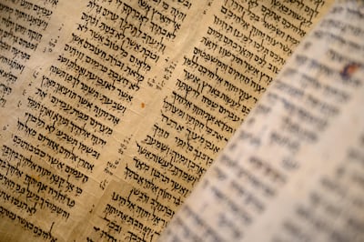 The book is the world's oldest and most complete Hebrew Bible. AFP
