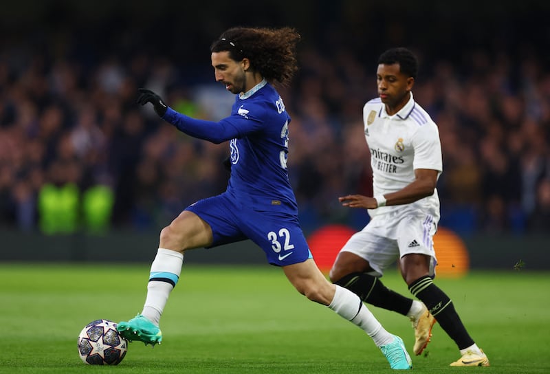 Marc Cucurella - 3. The poster boy for Chelsea's reckless and thoughtless transfer strategy. The Spanish fullback can't be accused of a lack of effort but looked well short of the £60m the Blues paid Brighton for his services. Expected to leave in a cut-price deal this summer. Reuters