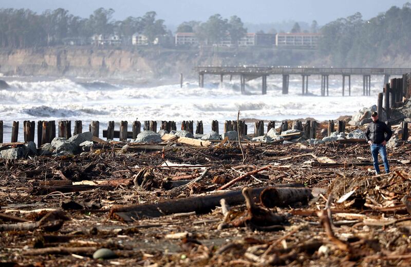 The San Francisco Bay Area and much of northern California continues to get drenched by powerful atmospheric river events. Getty / AFP