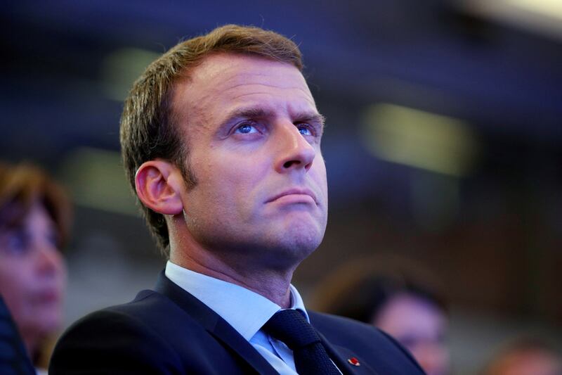 File photo: French President Emmanuel Macron in Paris, France, May 30, 2018. Reuters