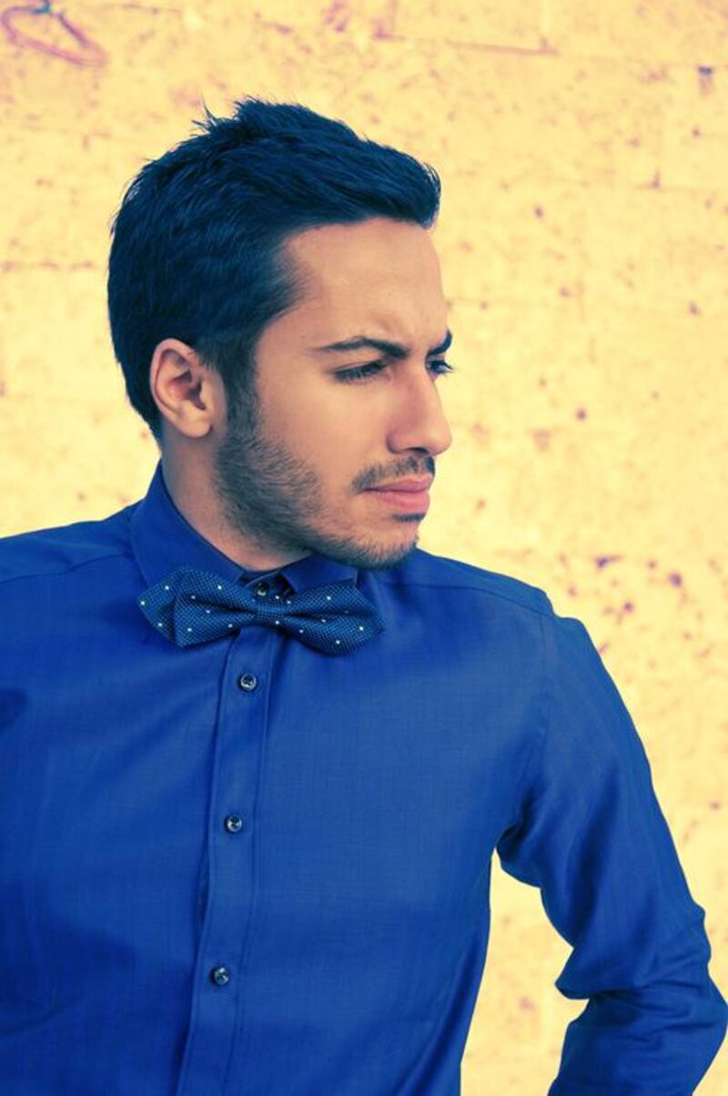 The Saudi musician Omar Basaad, pictured, teamed up with Lebanon’s Jean­Marie Riachi to remix the latter’s song Sahara Al Arab. Courtesy Omar Basaad