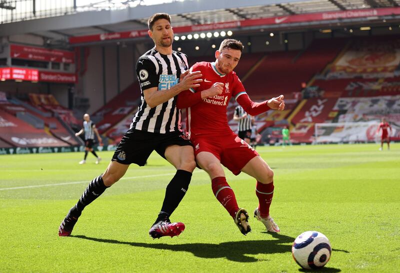 Federico Fernandez - 6. The Argentinian clattered Jota and was booked. He was strong overall and remained calm when the defence was under pressure. Getty