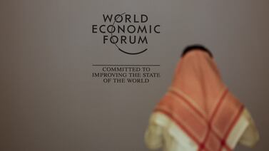 A visitor attends the World Economic Forum (WEF) in Riyadh, Saudi Arabia, April 28, 2024.  REUTERS / Hamad I Mohammed