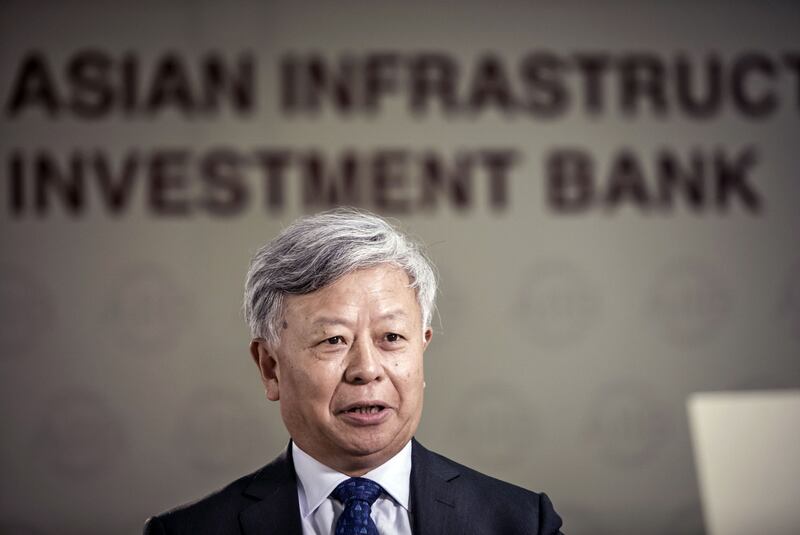 Jin Liqun, president of the Asian Infrastructure Investment Bank (AIIB). Image: Bloomberg