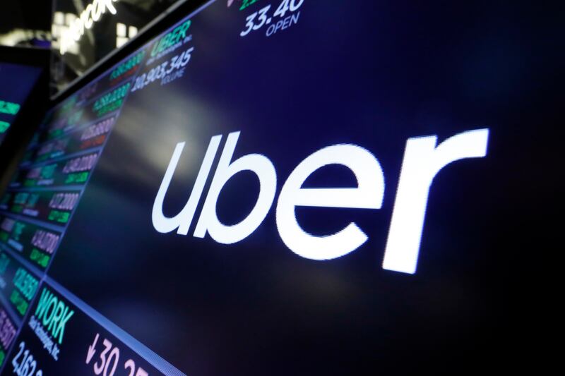 Trips on Uber’s platform grew 8.6 per cent quarterly and 39 per cent on an annual basis to more than 1.6 billion in the third quarter. AP