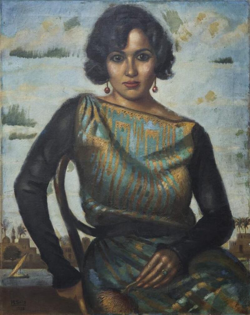 Mahmoud Saïd, Portrait de Mada ation 