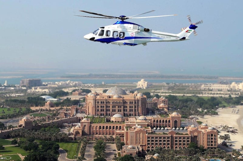 Abu Dhabi Police's new helicopters will be able to attend road-traffic accidents and air-lift patients from remote areas. Abu Dhabi Police