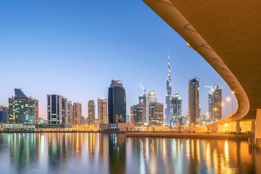 A view of Dubai. Global Ventures, which is based in the emirate, has invested in founders and ideas across emerging markets. Getty