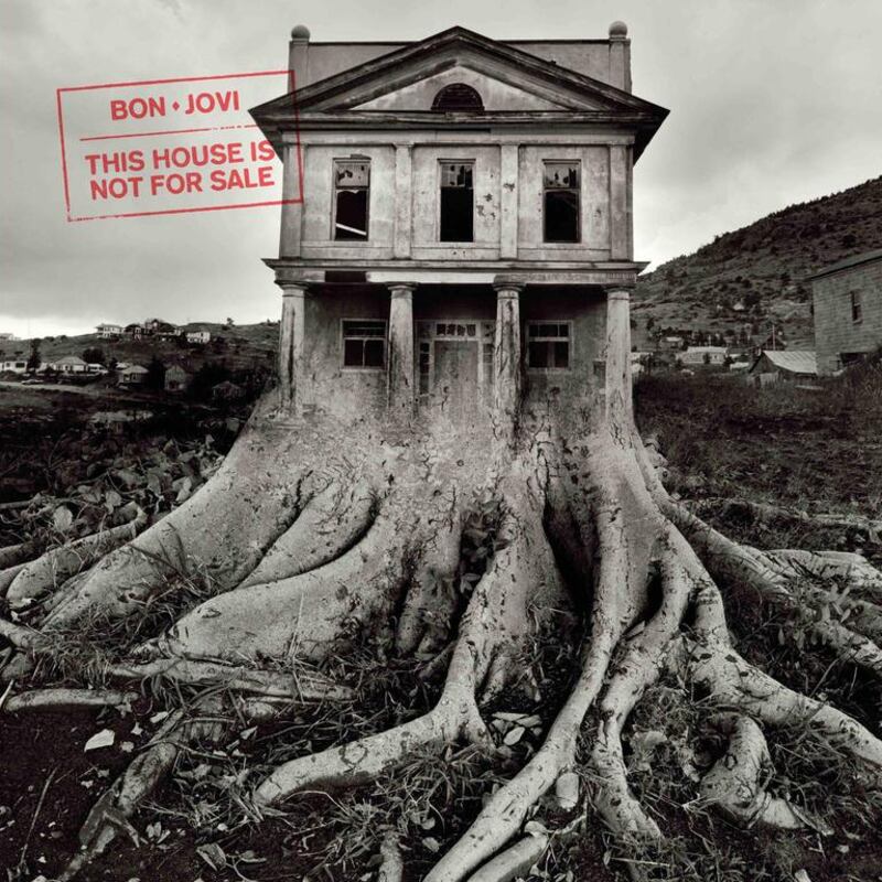 Album cover of Bon Jovi's This House Is Not for Sale. Courtesy Island Records