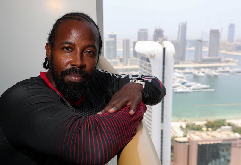 British software programmer Kriss Harris says his one-bedroom Dubai Marina apartment is good value for money. All photos: Chris Whiteoak / The National