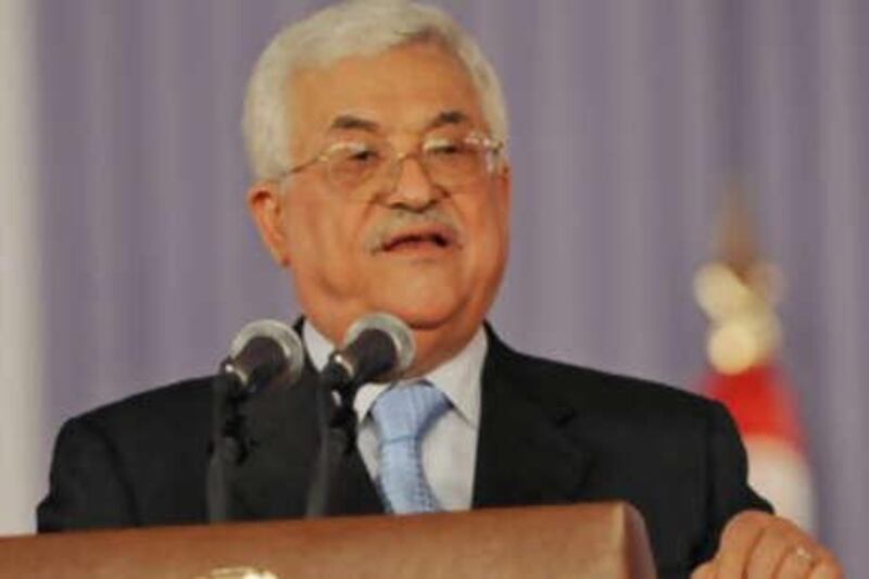 The Palestinian President Mahmoud Abbas.